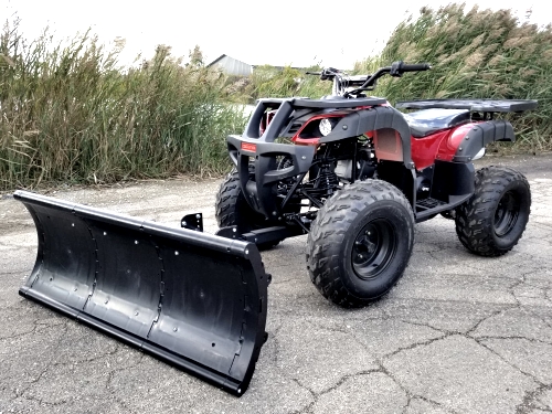 150cc Atv With Snow Plow - Snow Blizzard Fully Automatic Atv With Reverse