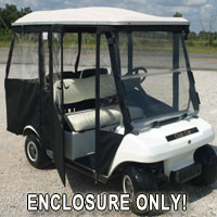 Brand New Club Car DS Pre-2000 Four Passenger Sunbrella Golf Cart Enclosure