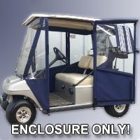 Brand New Club Car DS Pre-2000 Sunbrella Golf Cart Enclosure