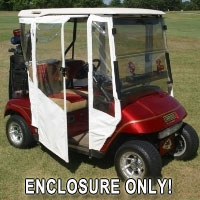 Brand New EZ-GO TXT Sunbrella Golf Cart Enclosure