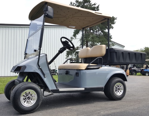 EZ GO TXT Gas Golf Cart w/ Rear Utility Bed