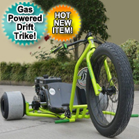 Gas Powered Drift Trike Tricycle Bike Fat Ryder Motorized Big Wheel