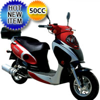 50cc 4 Stroke Boom VIP Moped Scooter