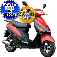 50cc 4 Stroke Boom Moped Scooter PYT