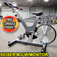 Keiser M3i Fitness Bike Indoor Cycle (Pre-Owned - Excellent Condition)
