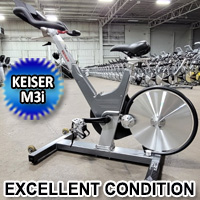 Keiser M3i Fitness Bike With Monitor Indoor Cycle (Pre-Owned - Excellent Condition)