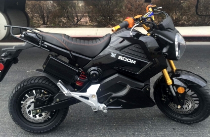 boom 2000w electric motorcycle