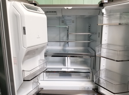 Kitchenaid Krff507hps Refrigerator 27 Cu Ft French Door Fridge In Printshield Stainless With Exterior Ice And Water Scratch And Dent Model