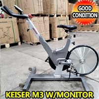 Keiser M3 Fitness Bike With Monitor Indoor Cycle (Pre-Owned, Good Condition)