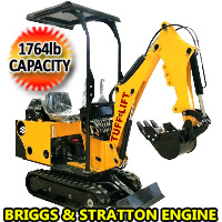 Mini Tuff-Lift Excavator Digger EPA certified With Briggs & Stratton Engine