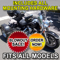Outlaw Series Motorcycle Trike Kit - Fits All Models