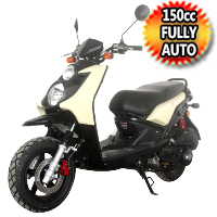 150cc Vision 4 Stroke Fully Automatic Moped Scooter - PMZ150-17