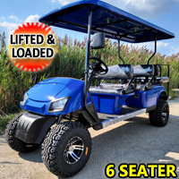 6 Passenger WildCat Electric Golf Cart Limo LSV Low Speed Vehicle Six Seater - 48v