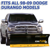 Fits All Dodge Durango 98-09 Models - Meyer Home Plow Basic Electric Lift Snowplow