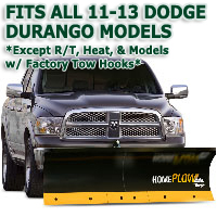 Fits All Dodge Durango 11-13 Models - Meyer Home Plow Basic Electric Lift Snowplow