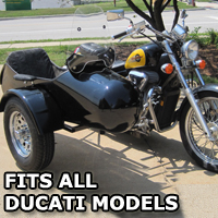 Standard RocketTeer Side Car Motorcycle Sidecar Kit - Ducati Models