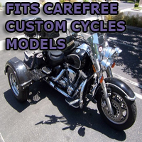 Outlaw Series Motorcycle Trike Kit - Fits All Carefree Custom Cycles Models