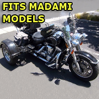 Outlaw Series Motorcycle Trike Kit - Fits All Madami Models