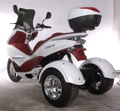 150cc 3 Wheel Trike Scooter PST150-17 Automatic 4 Stroke Moped