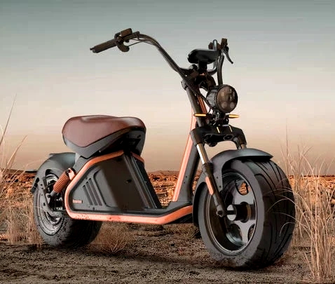 Fat Tire Electric Scooter M2, 40Ah 3000W 65KM/H Big Wheel Scooter