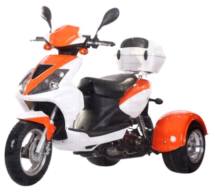 50cc Mojo Trike Scooter Moped - Limited availability