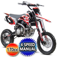 125cc Manual Kick Start Dirt Bike - AGB-37CRF-2