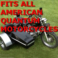 American Quantum Cycles Side Car Motorcycle Sidecar Kit