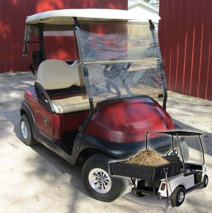 48V Club Car Precedent Utility Golf Cart With Aluminum 