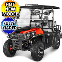 Gas Golf Cart Utility Vehicle UTV Rancher 200 EFI With Automatic Trans. & Reverse